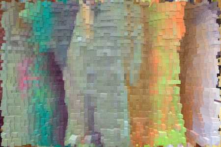 Colorful vivid cubes dynamic and vibrant background for interesting and creative ideas. Suitable for web and print.の写真素材