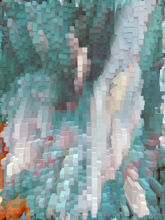 Colorful vivid cubes dynamic and vibrant background for interesting and creative ideas. Suitable for web and print.の写真素材