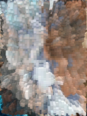 Colorful vivid cubes dynamic and vibrant background for interesting and creative ideas. Suitable for web and print.の写真素材