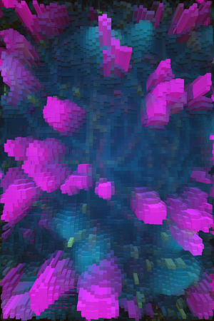 Colorful vivid cubes dynamic and vibrant background for interesting and creative ideas. Suitable for...