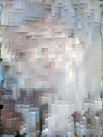 Colorful vivid cubes dynamic and vibrant background for interesting and creative ideas. Suitable for web and print.の写真素材