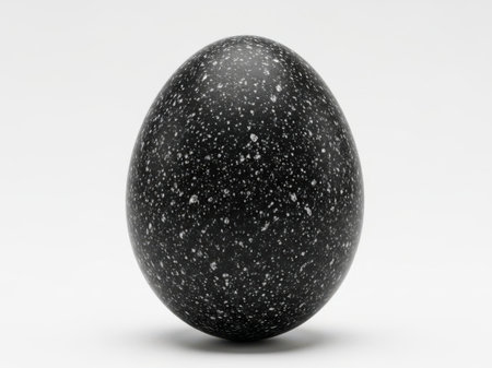 Speckled black eggの素材