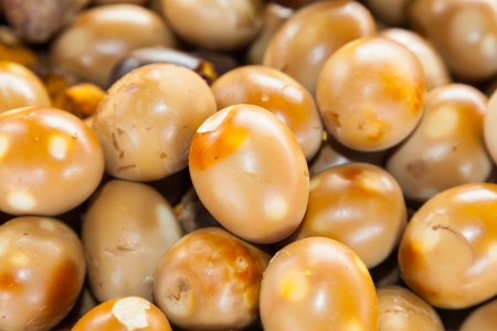 Thai food called  Kai Palo  or  Pa-Lo   hard-boiled egg and pork stew with seasonings blend, sweet taste  の写真素材