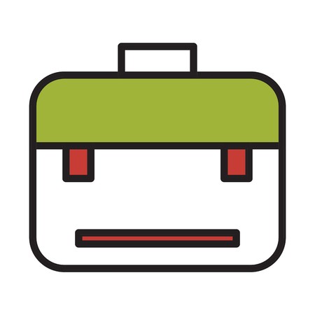 vector briefcase iconのイラスト素材