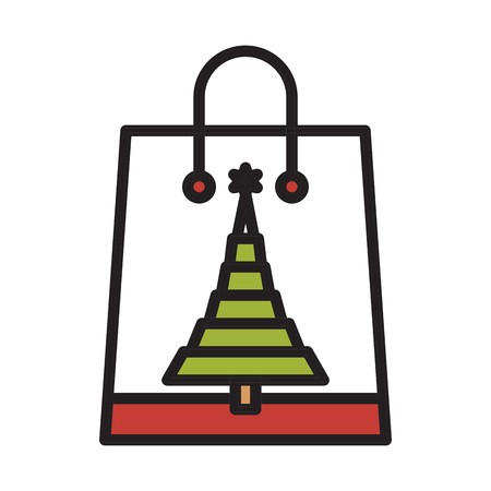 vector shopping bag iconのイラスト素材