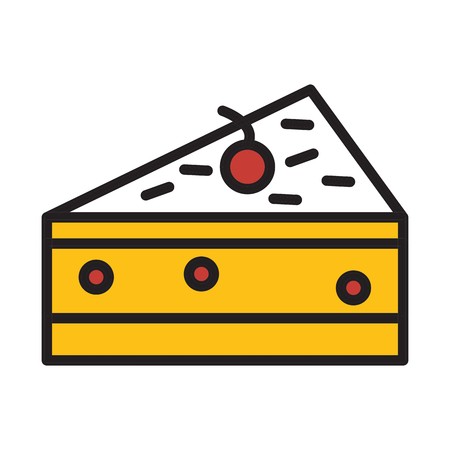 vector cheese iconのイラスト素材