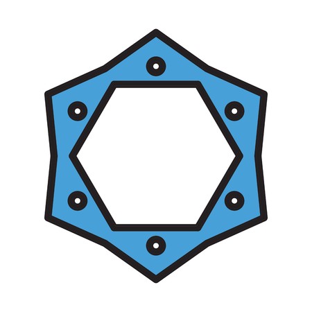 vector decoration iconのイラスト素材