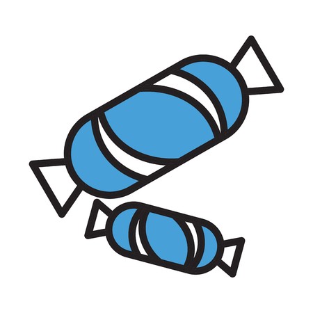 vector toffee iconのイラスト素材