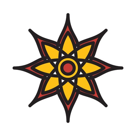 vector decoration iconのイラスト素材