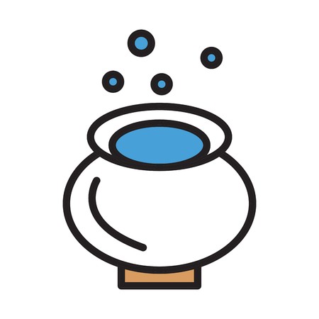 vector Cauldron iconのイラスト素材