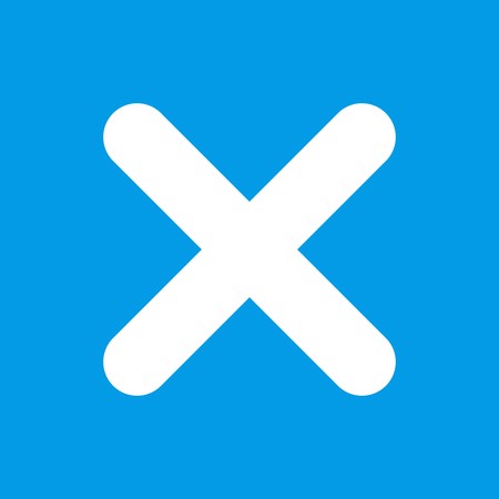 Vector Cross iconのイラスト素材
