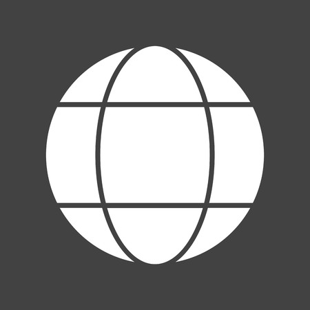 Vector Globe Iconのイラスト素材