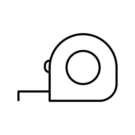 Vector Measuring Tape Iconのイラスト素材