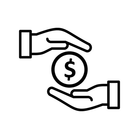 Vector Money saving Iconのイラスト素材