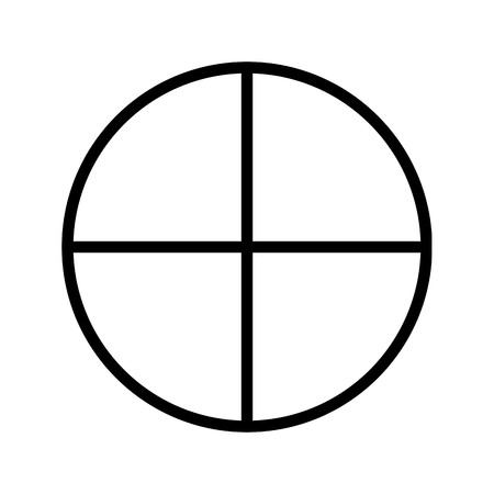 Vector Geometric Shape Iconのイラスト素材