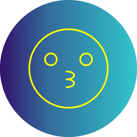 Vector Kiss Emoji Icon
のイラスト素材
