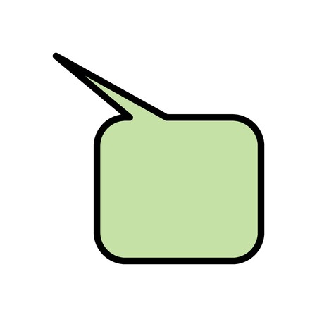 Vector Chat Iconのイラスト素材