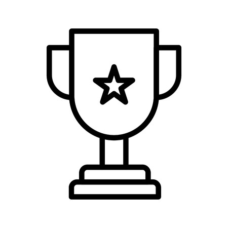 Vector Trophy Iconのイラスト素材