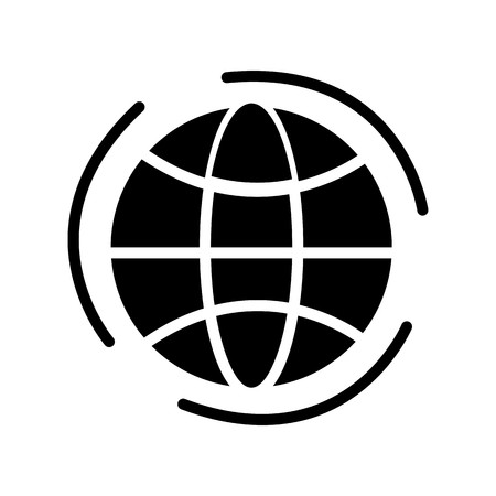 Vector Globe Iconのイラスト素材