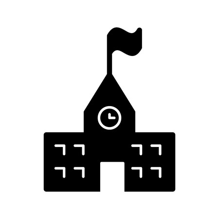 Vector School Iconのイラスト素材
