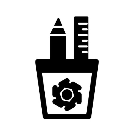 Vector Stationery Iconのイラスト素材