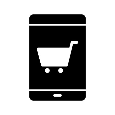 Vector Online Shopping Iconのイラスト素材