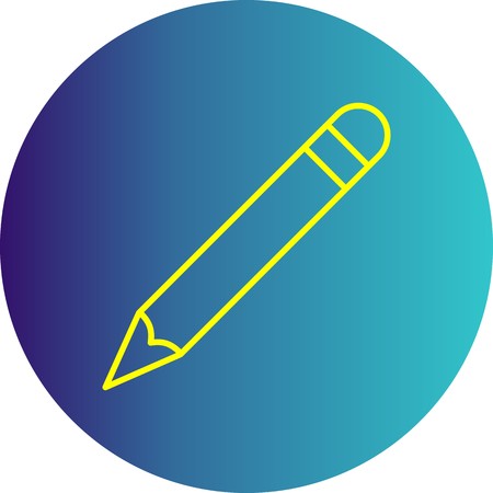 Vector Pencil Iconのイラスト素材