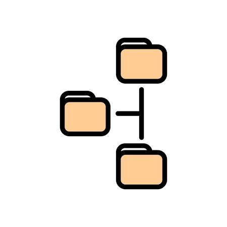 Vector Directories Iconのイラスト素材