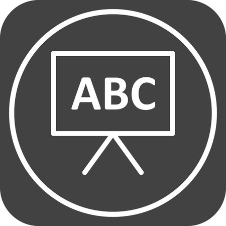 Vector Blackboard Iconのイラスト素材