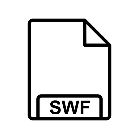 Vector SWF Iconのイラスト素材