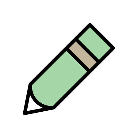 Vector Pencil Iconのイラスト素材