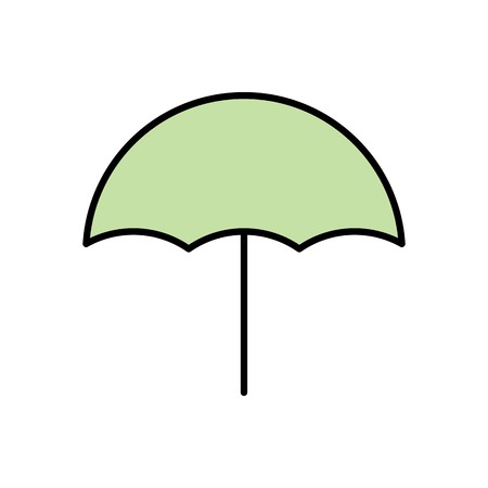 Vector Umbrella Iconのイラスト素材