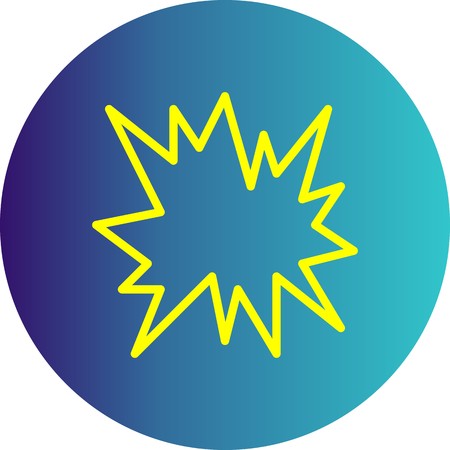 Vector Blast Iconのイラスト素材