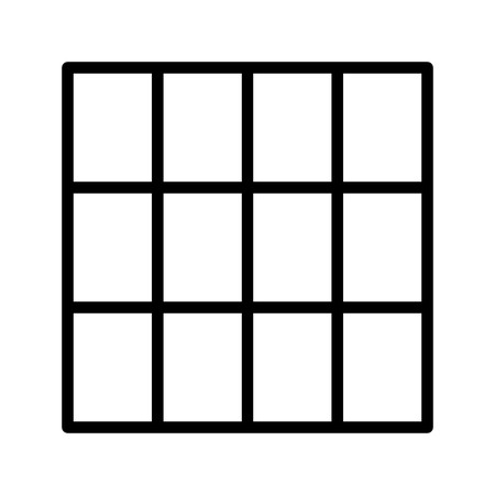 Vector Geometric Shape Iconのイラスト素材