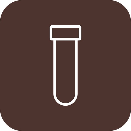 Vector Test Tube Iconの写真素材