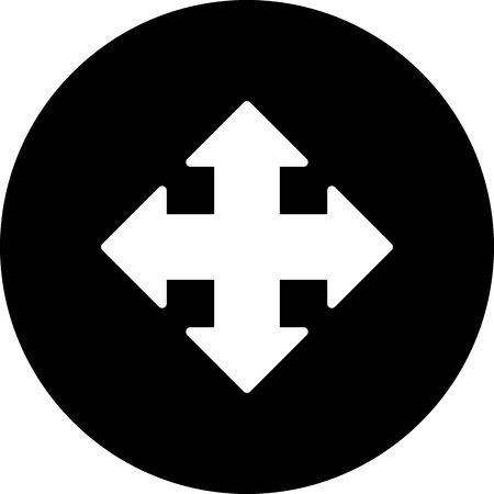 Vector Direction Iconの写真素材