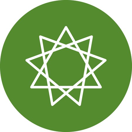 Vector Geometric Shape Iconの写真素材