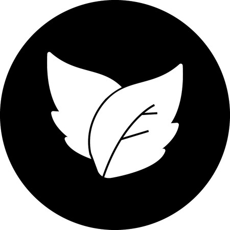 Vector Leaves Iconの写真素材