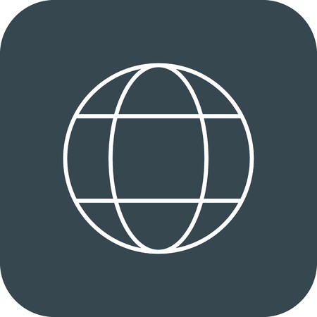 Vector Globe Iconの写真素材