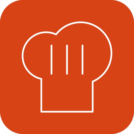 Vector Chef Cap Iconの写真素材