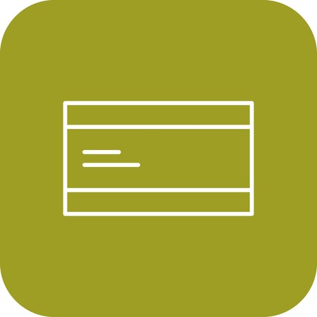 Vector ATM Card Iconのイラスト素材