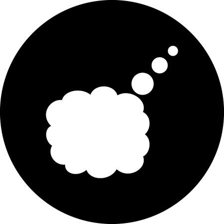 Vector Thinking Iconの写真素材