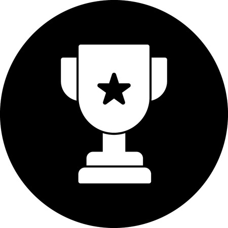 Vector Trophy Iconの写真素材