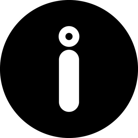 Vector Info Iconの写真素材