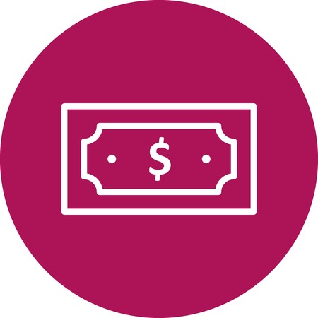 Vector Dollar Iconの写真素材