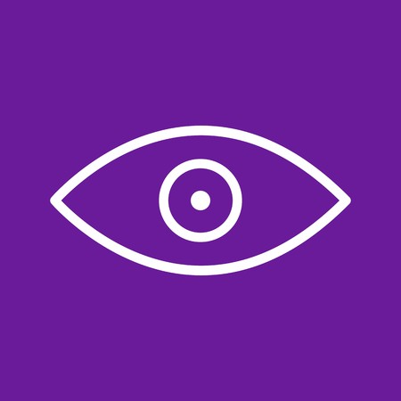 Vector Eye Iconの写真素材