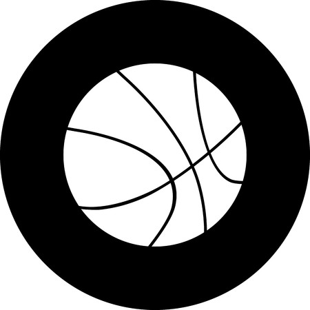 Vector Basketball Iconの写真素材