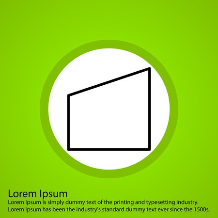 Vector Geometric Shape Iconの写真素材