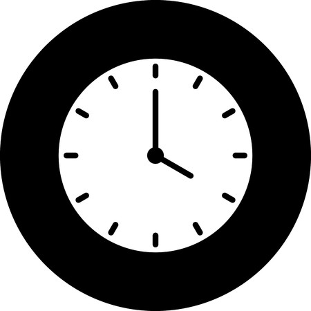 Vector Clock Iconの写真素材