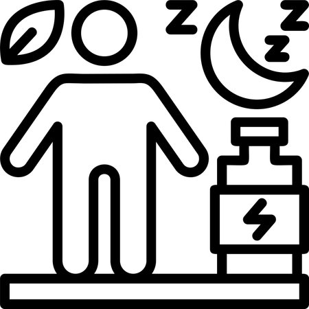 Recovery Linear Style Icon Designのイラスト素材